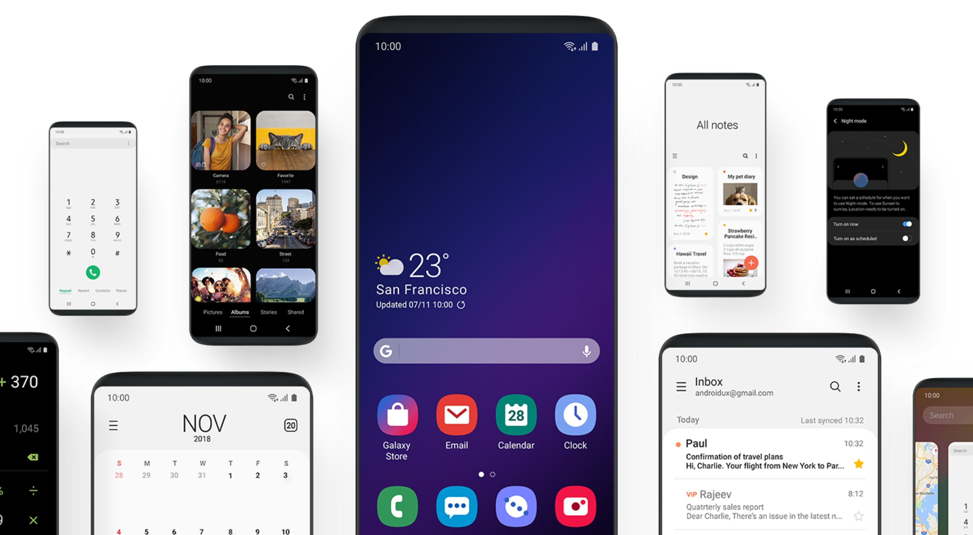 Samsung Galaxy S10 : 5G, écran InfinityO, One UI, tout ce que lon sait sur ses 