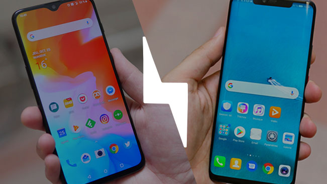 OnePlus 6T vs Huawei Mate 20 Pro : lequel est le meilleur smartphone ? &#8211; Comparatif