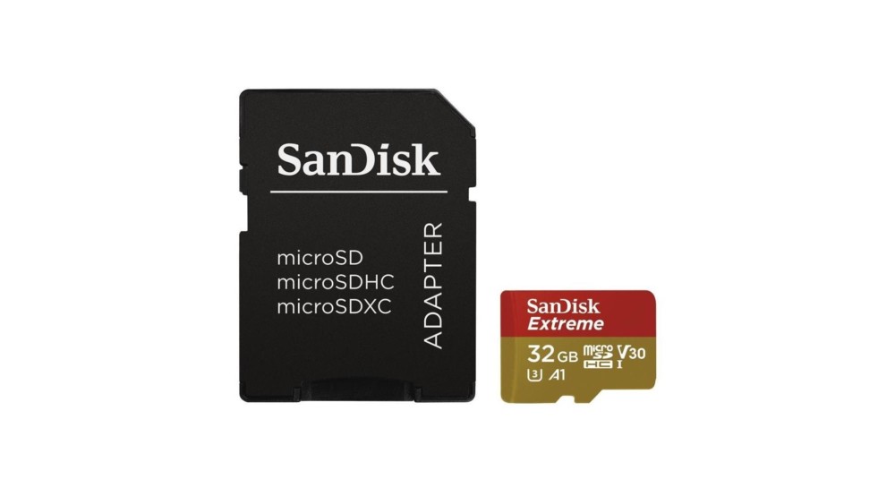 🔥 Soldes 2019 : la carte micro SD SanDisk Extreme 32 Go (+ adaptateur SD) est à 10 euros seulement