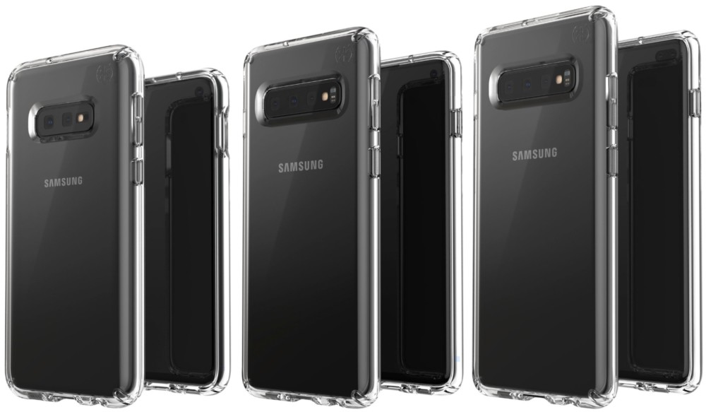Samsung Galaxy S10 : voilà à quoi devraient ressembler les trois versions avec des coques de protection