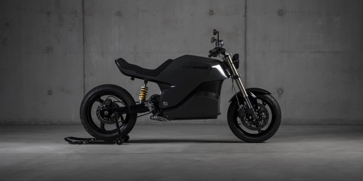 NXT Rage, cette moto électrique en fibre de carbone va faire rager ses concurrentes