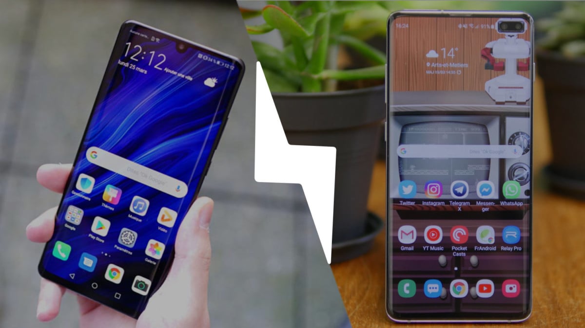 Huawei P30 Pro vs Samsung Galaxy S10+ : lequel est le meilleur smartphone ?
