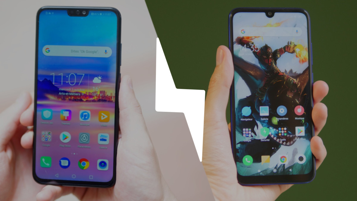 Xiaomi Redmi Note 7 vs Honor 8X : lequel est le meilleur smartphone ?