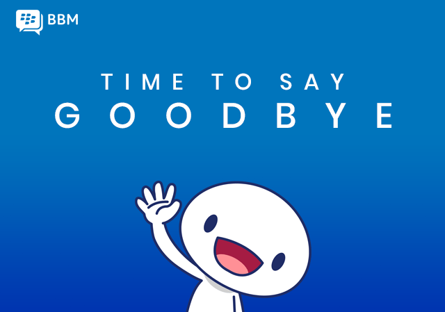 Adieu, BlackBerry Messenger ferme ses portes au grand public