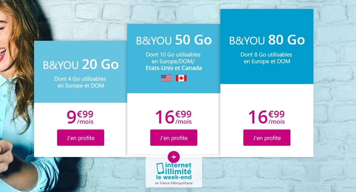 🔥 Bon plan : Bouygues propose 3 nouveaux forfaits mobile sans engagement à partir de 9,99 euros