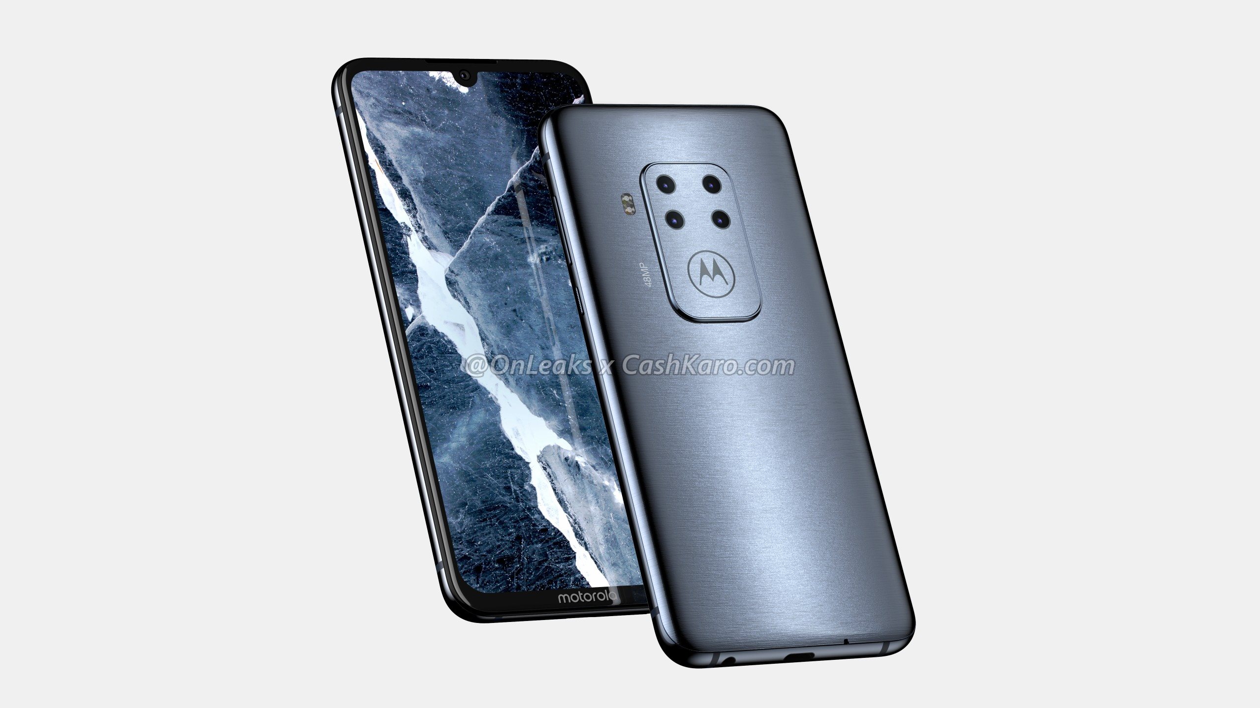 Motorola : le design dévoilé de son premier smartphone avec 4 appareils photo