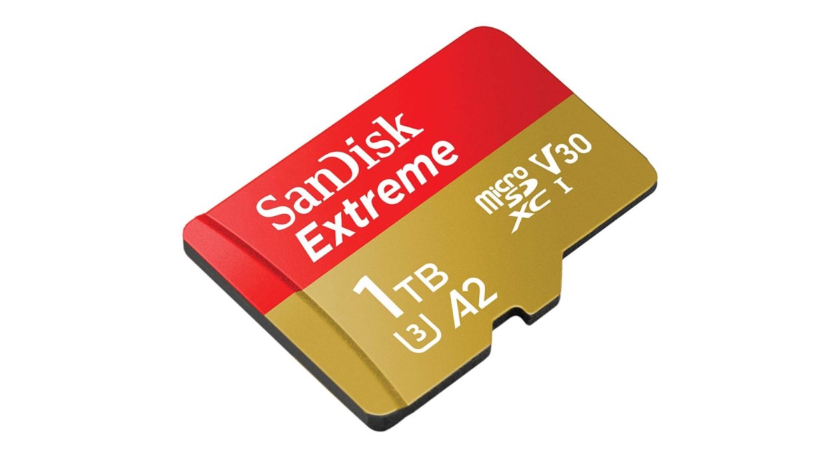 La première microSD SanDisk de 1 To est disponible au prix d&rsquo;un OnePlus 7
