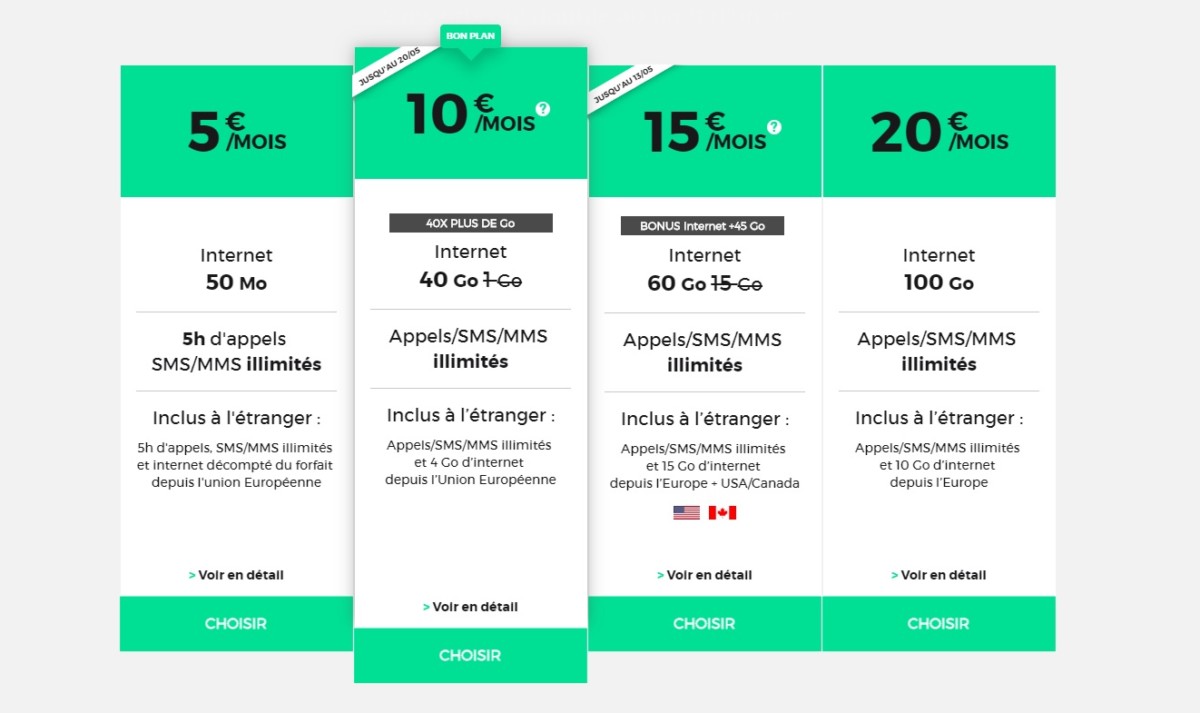 🔥 Forfait mobile : enfin le retour des 40 Go à 10 euros par mois chez RED by SFR