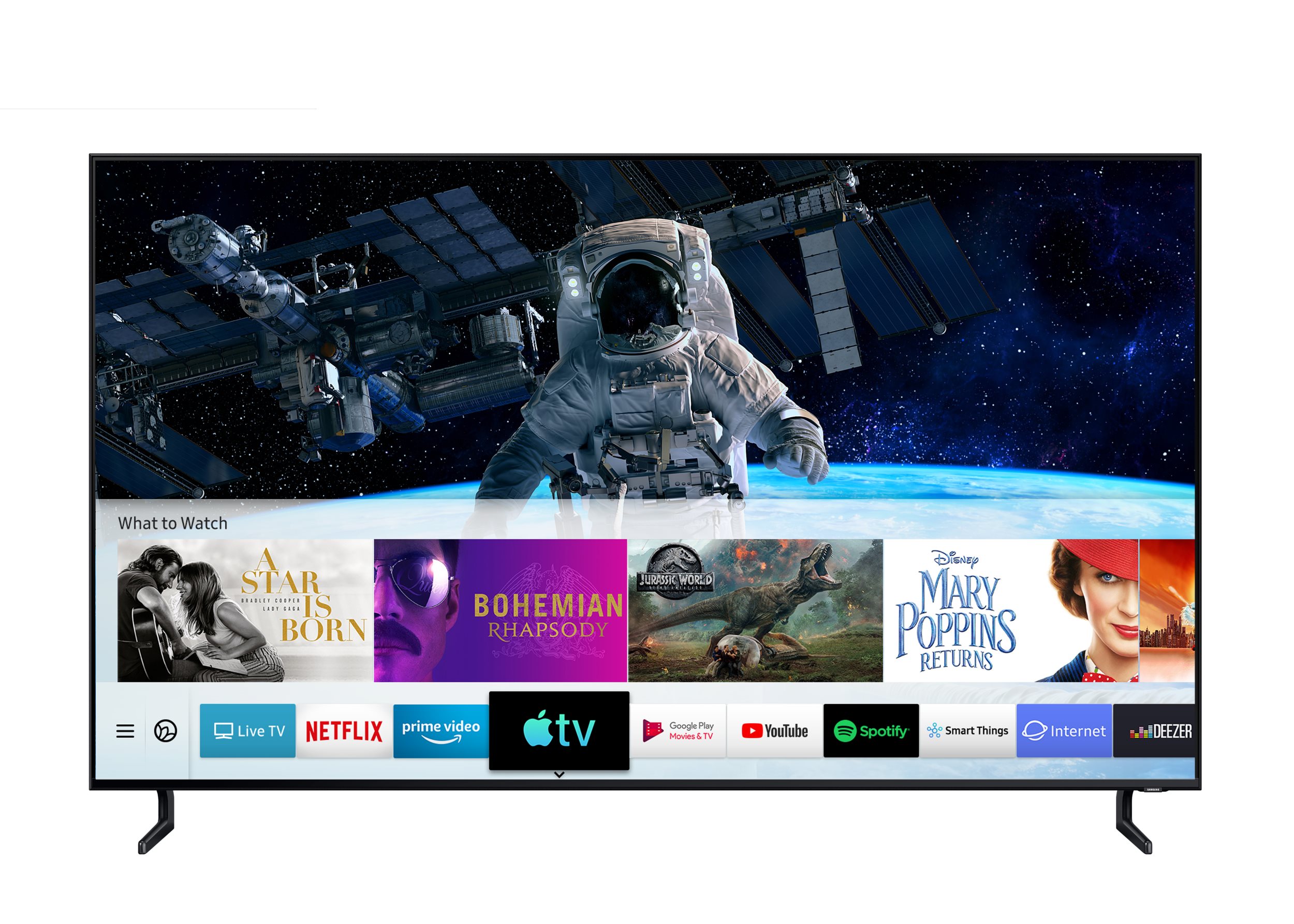 Samsung lance le déploiement d&rsquo;Apple TV et AirPlay 2 sur ses téléviseurs