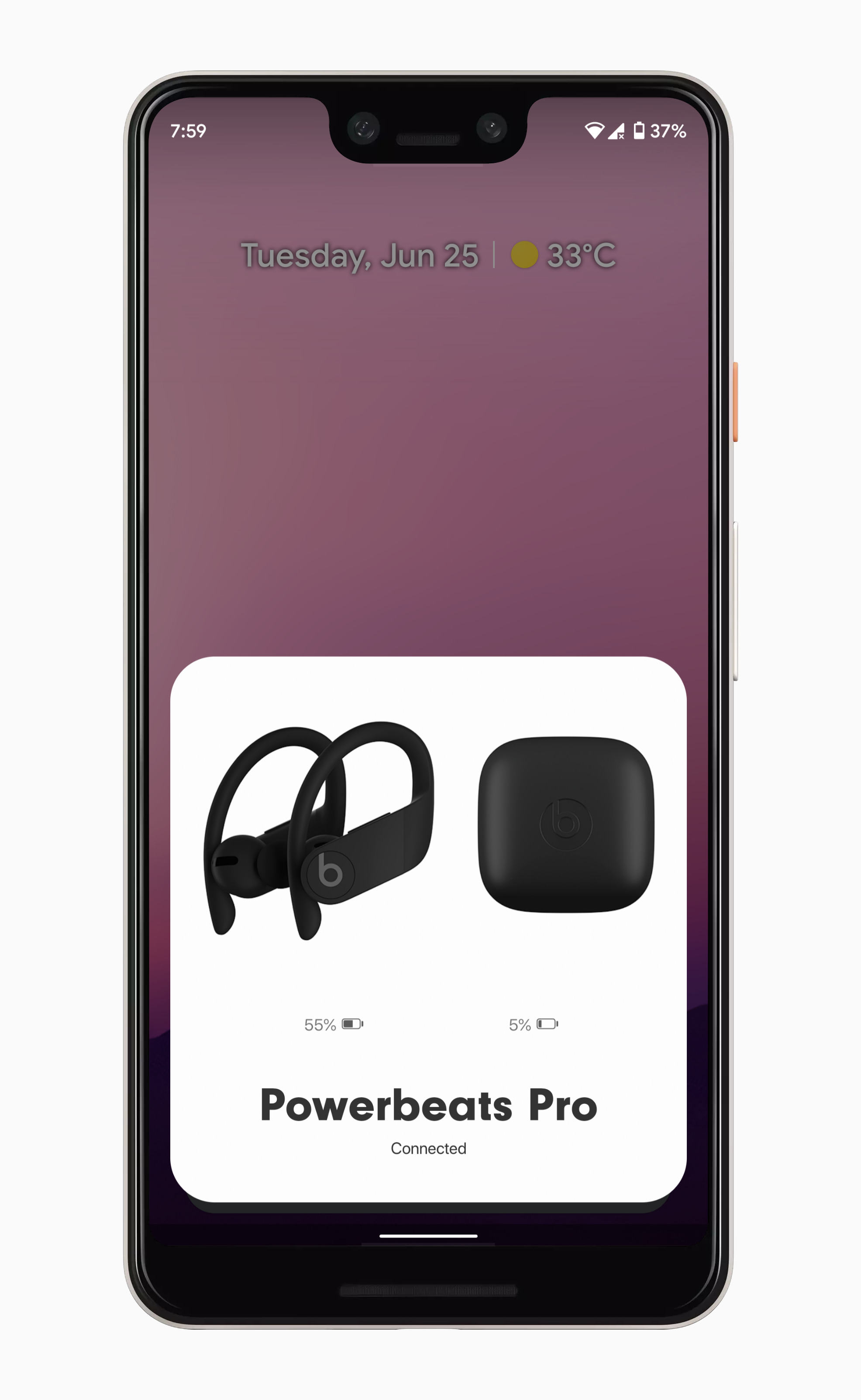 can powerbeats pro connect to android