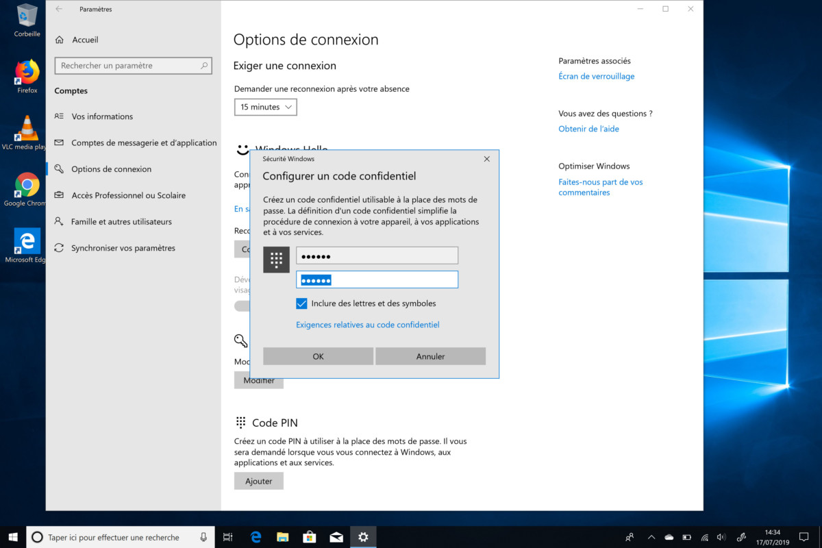 Windows 10 : comment garder son PC sécurisé sans mot de passe avec Hello