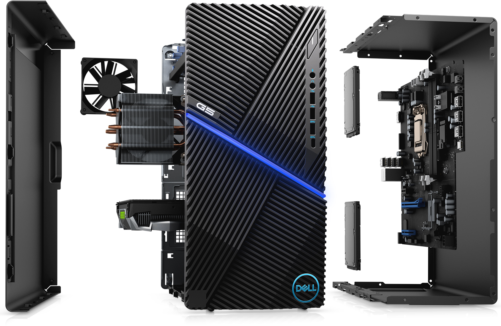 Dell lance une gamme de PC modulaires qui s'intègrent dans le pied d'un  écran - Numerama