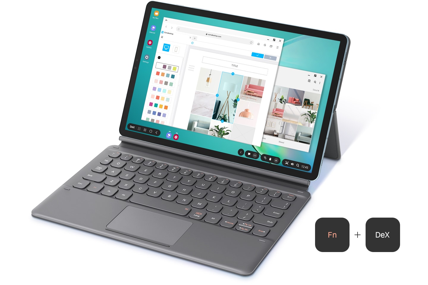 Sur le site officiel, la tablette Samsung Galaxy Tab S6 est à