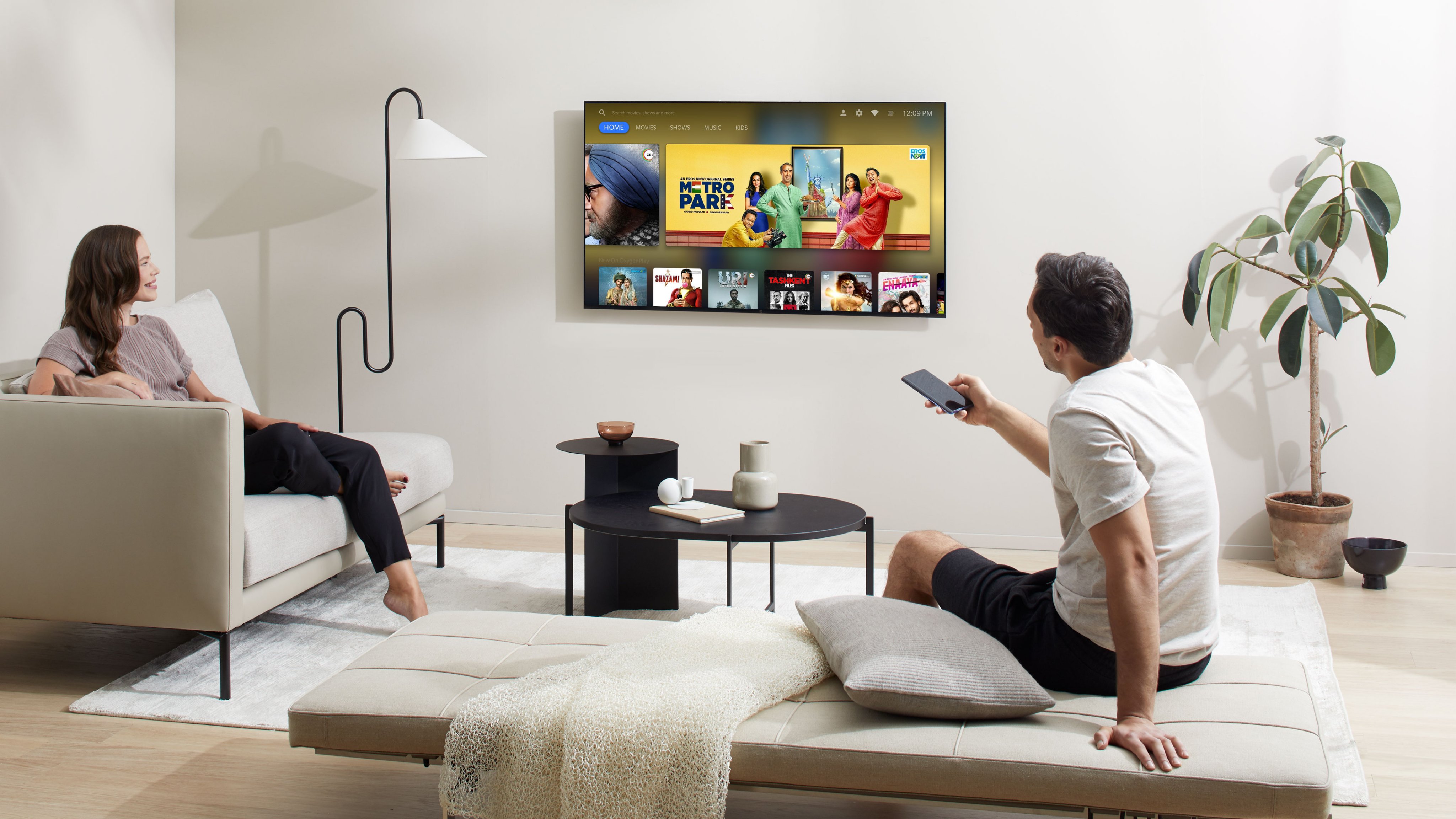 OnePlus TV : une image révèle l&rsquo;interface, OxygenPlay et plus encore