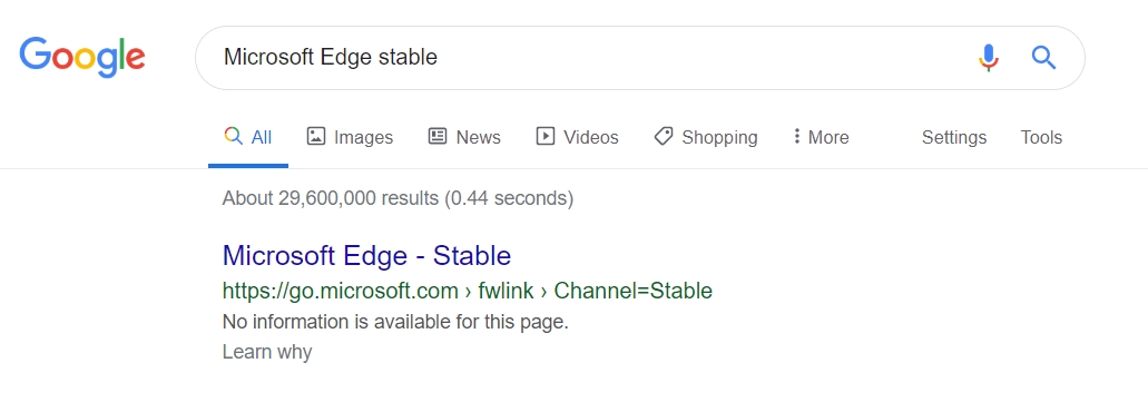 instaling Microsoft Edge Stable 115.0.1901.183