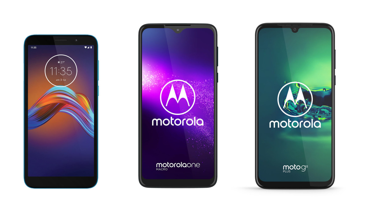 Motorola One Macro, Moto G8 Plus et Moto e6 Play officialisés : prix, caractéristiques et disponibilité