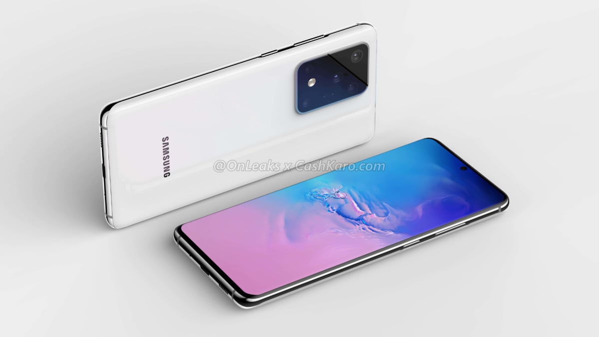 Rendu 3D non officiel du Samsung Galaxy S11 par OnLeaks