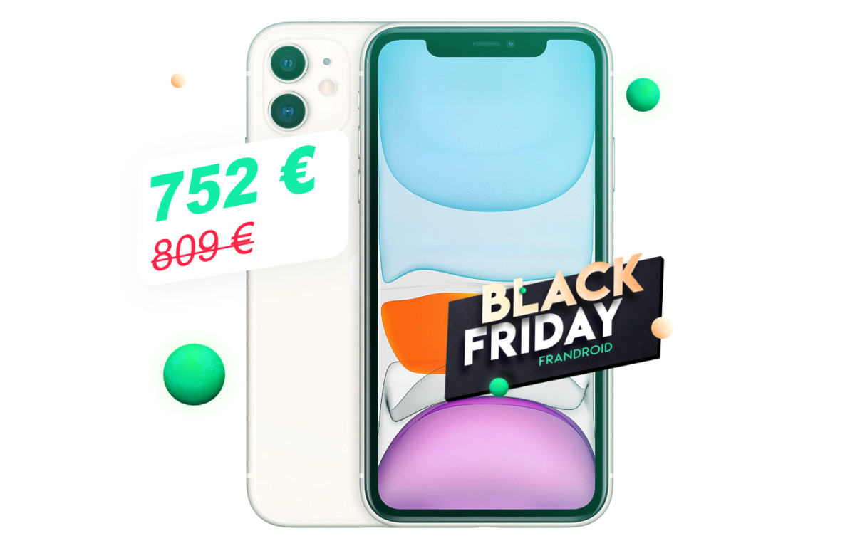 Bonne nouvelle, le Black Friday fait aussi chuter le prix de l'iPhone 11