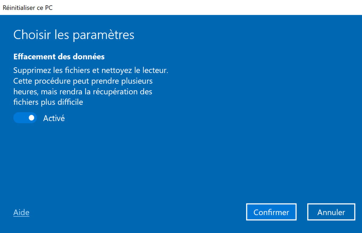 Comment remettre à zéro son ordinateur Windows 10 Reinitialiser-windows-10-6-1200x772