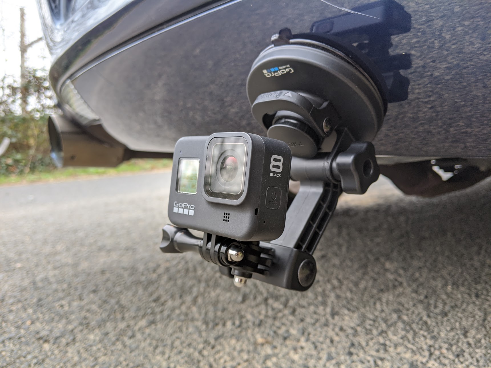 Fixation frontale GoPro : le test