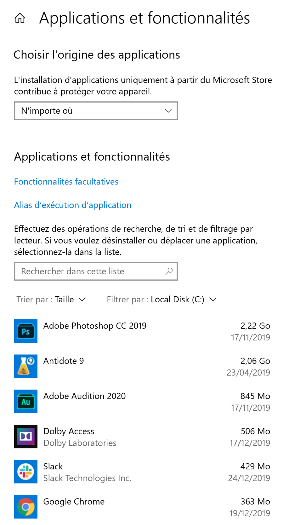 Comment libérer de l’espace sur son ordinateur Windows 10 Liberer-espace-windows-3-937x1700