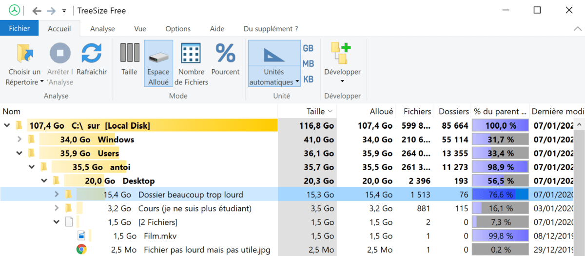 Comment libérer de l’espace sur son ordinateur Windows 10 Liberer-espace-windows-6-1200x525