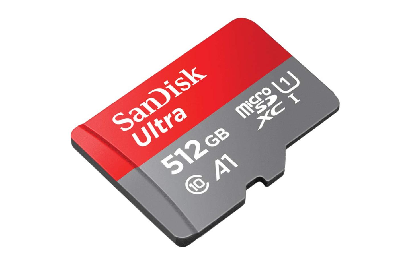 Moins de 13 centimes le Go pour la microSD SanDisk Ultra de 512 Go