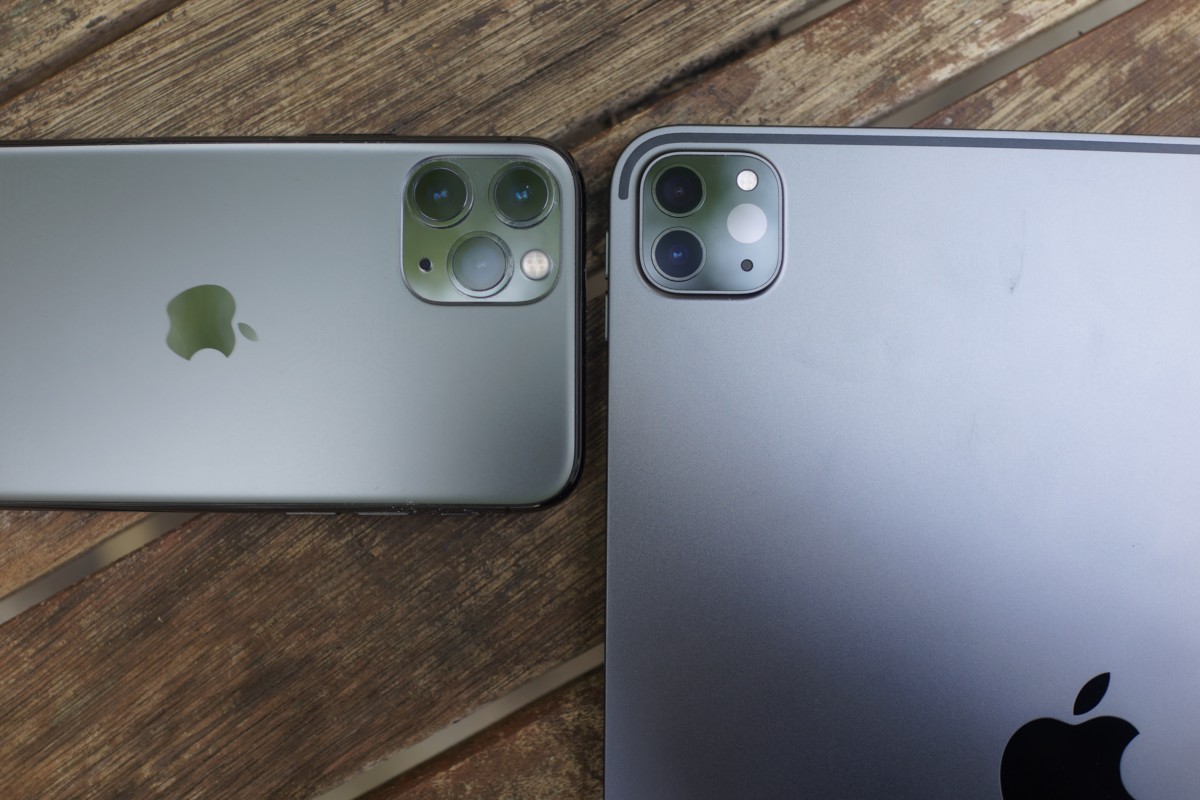 Deux caméras pour l'iPad Pro, et le Lidar en plus