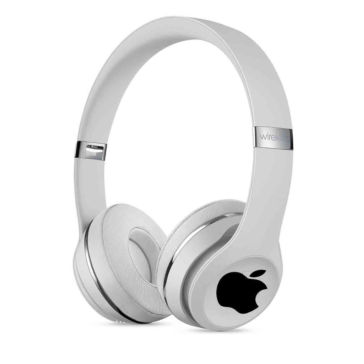 Logo d’Apple apposé sur un casque Beats pour illustrer cet article