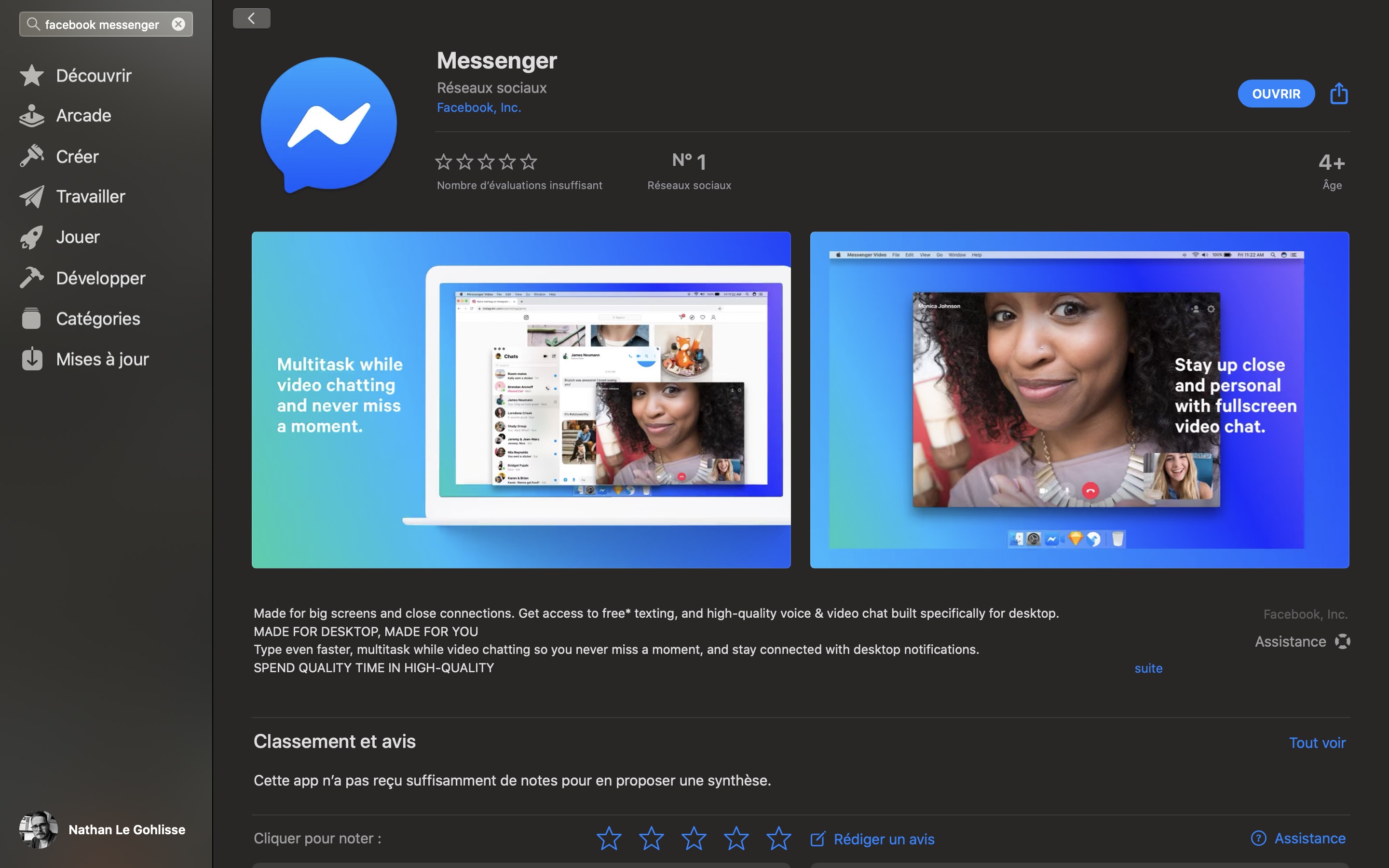 facebook messenger for mac