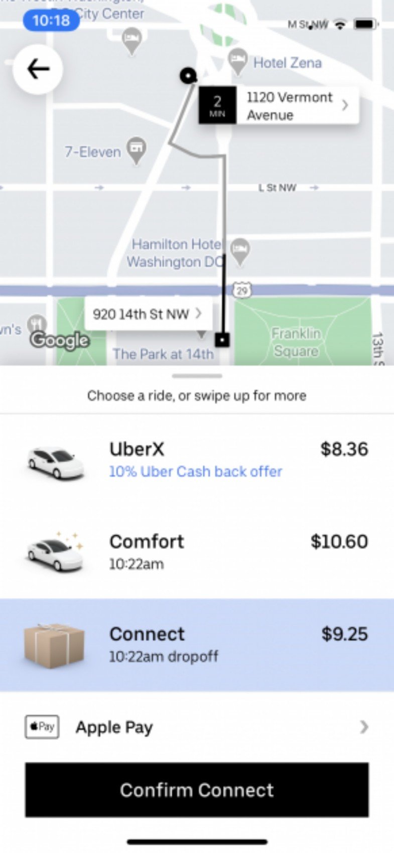Uber Connect