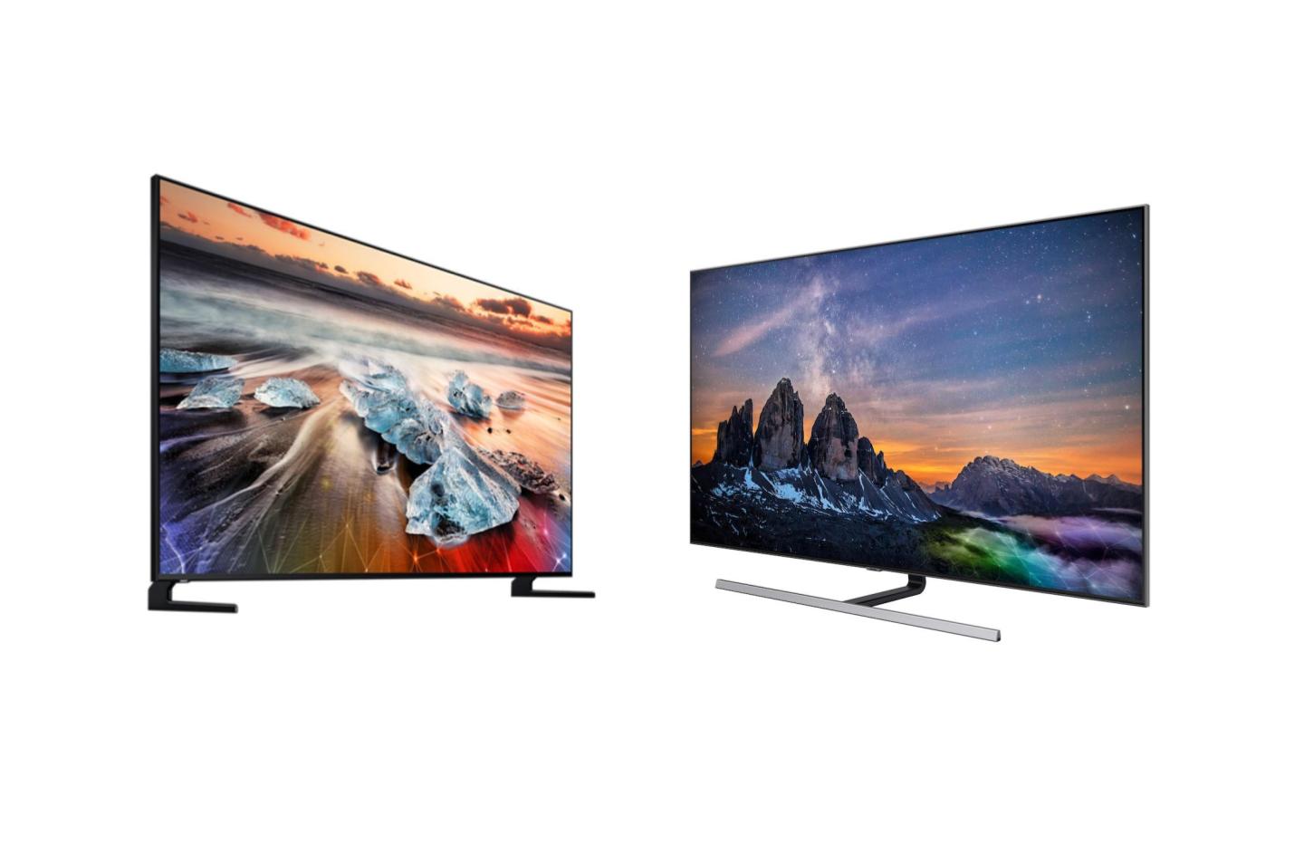 Телевизор 55 qled серый. Samsung QLED 8k q950t. Самсунг 55 дюймов 2018 года.