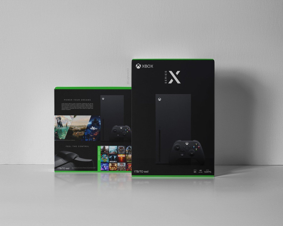 Une boite de Xbox Series X imaginée par un fan