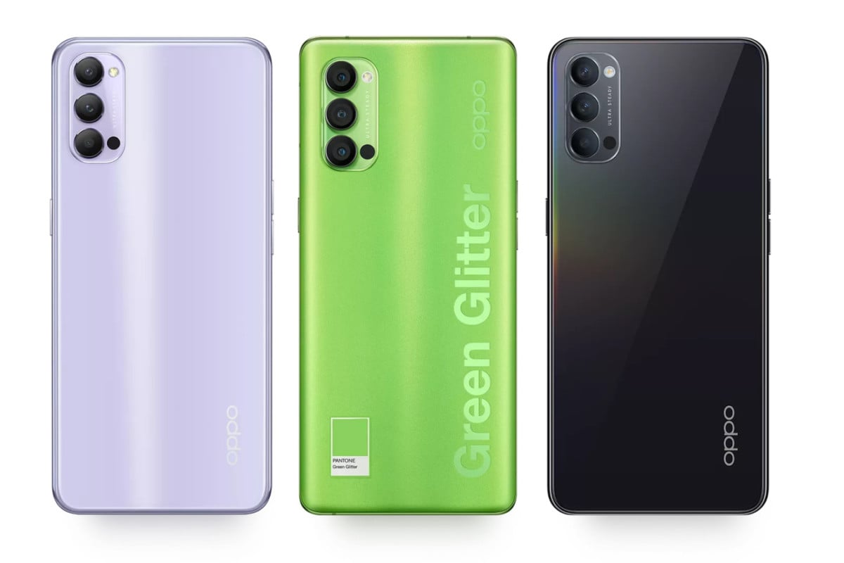 Oppo annonce les Reno 4 et 4 Pro, deux smartphones hauts en couleurs taillés pour la vidéo