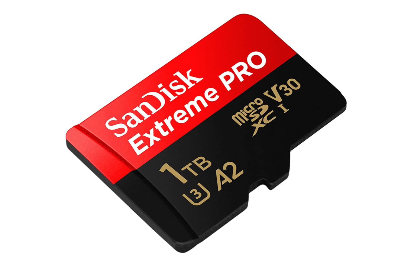 La microSD SanDisk Extreme Pro 1 To est presque à moitié prix sur