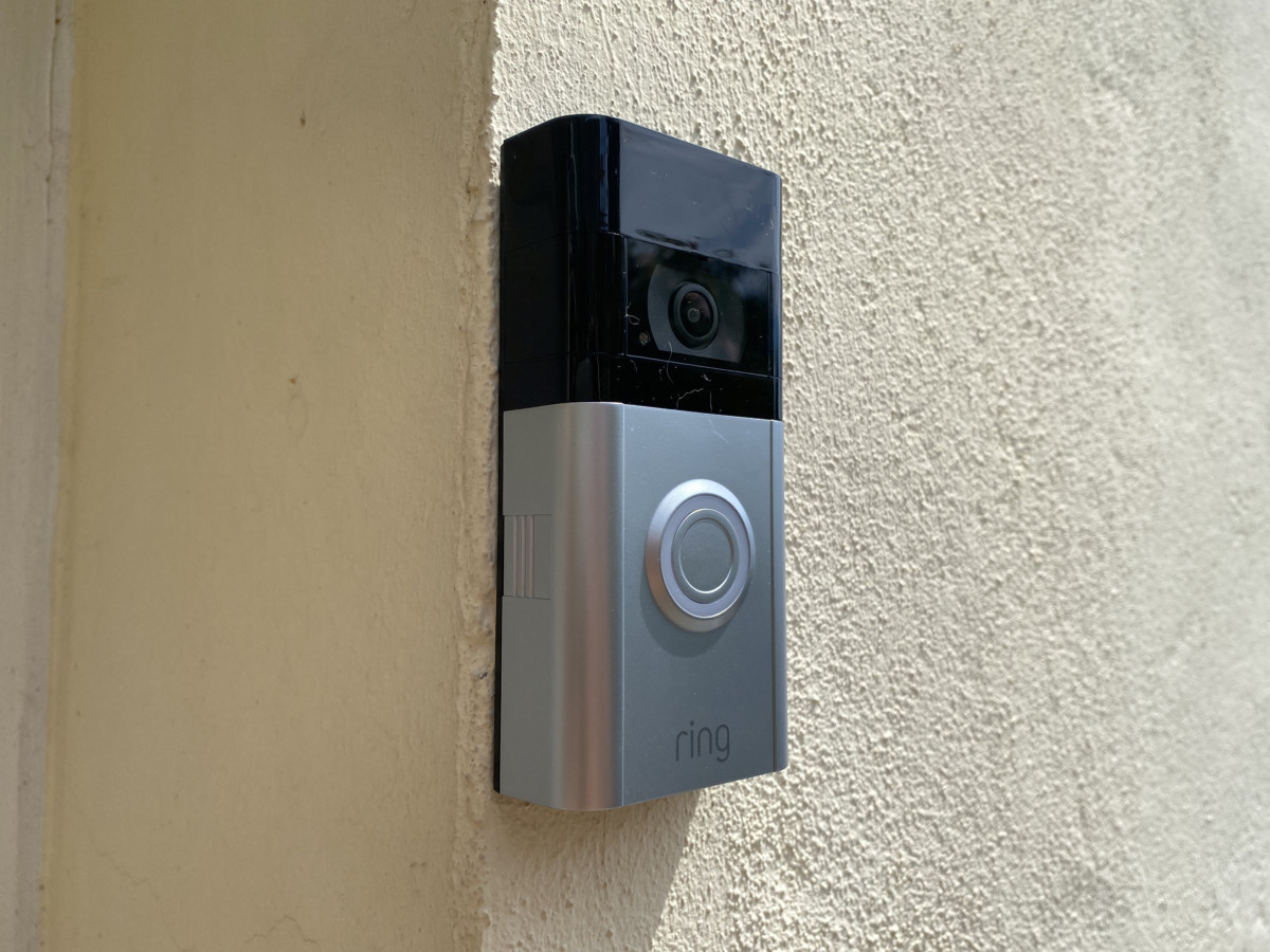 Ring Video Doorbell 3 installé