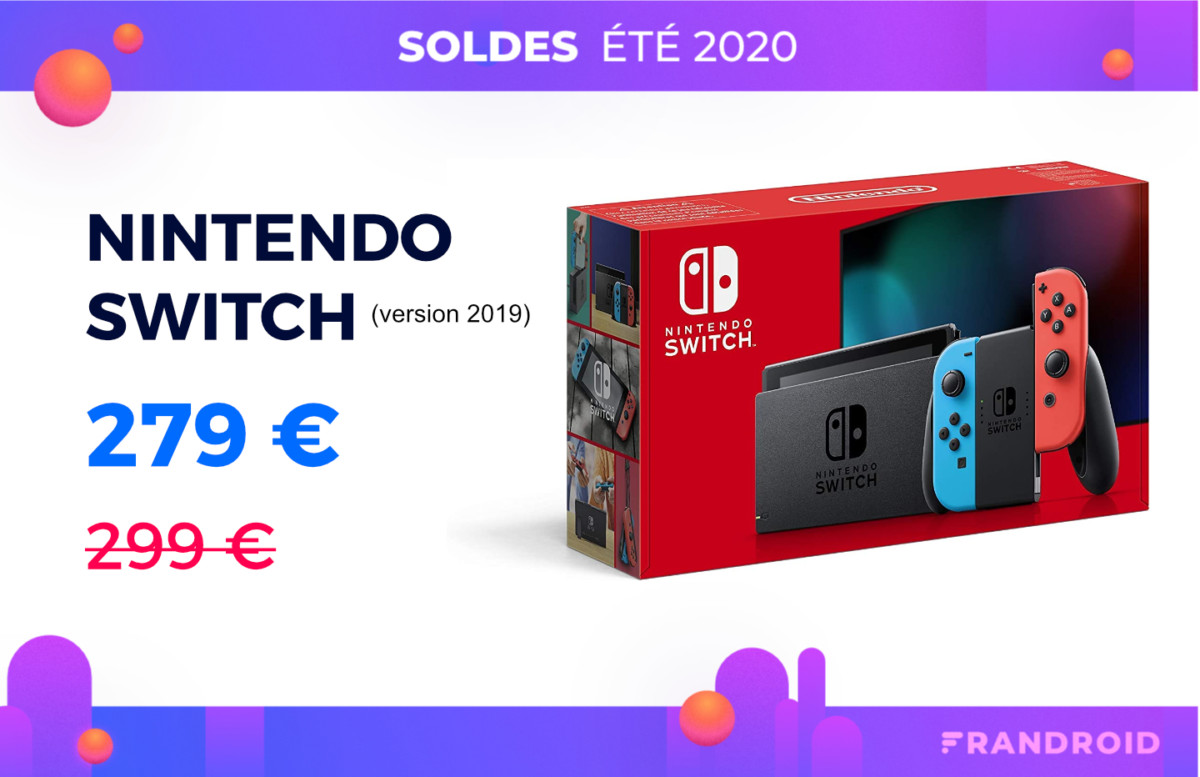 La Nintendo Switch revient enfin à prix réduit pour les soldes d&rsquo;été 2020