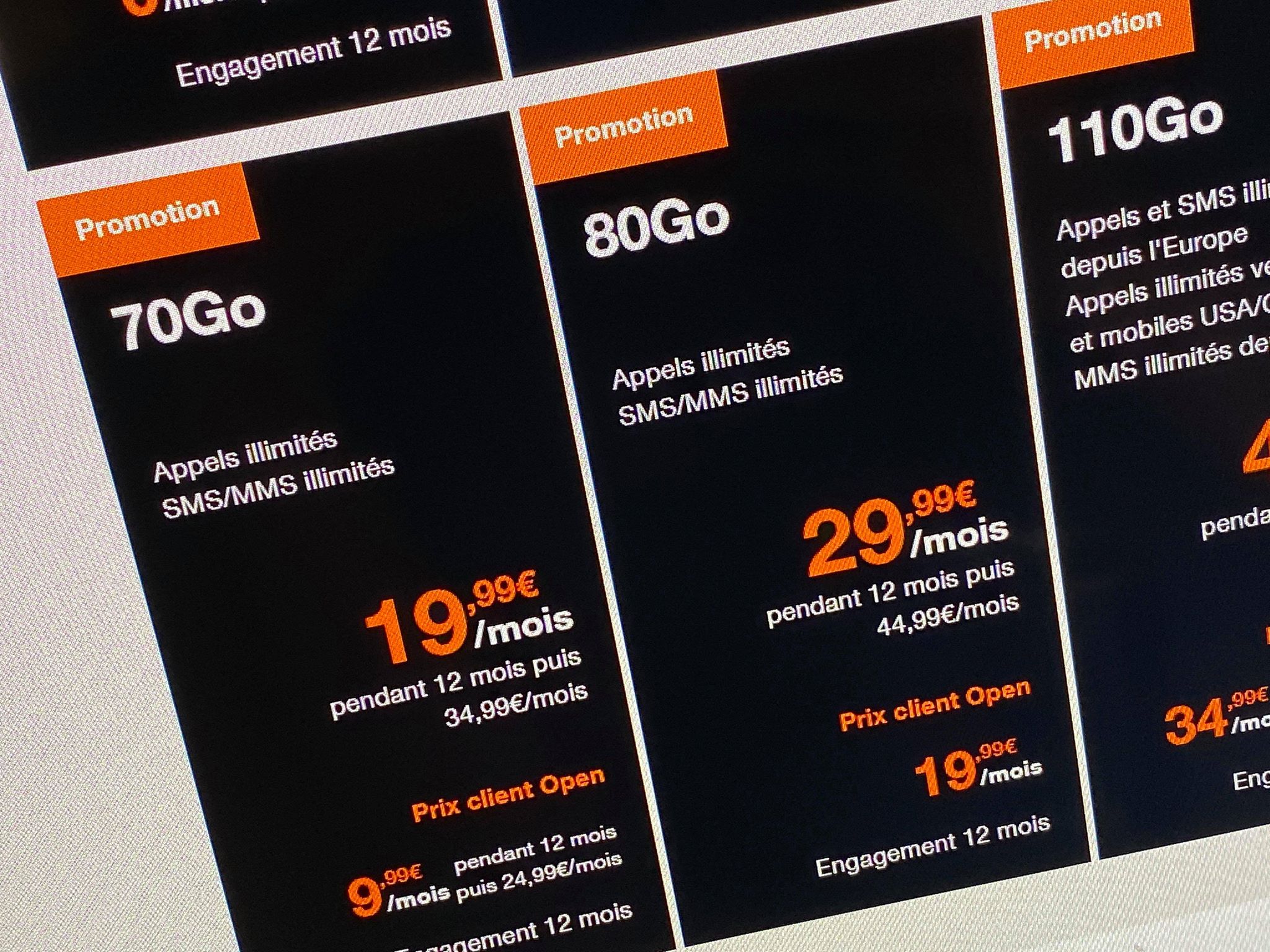 Orange Let's Go - Forfaits internet 4G pour tablette et clés
