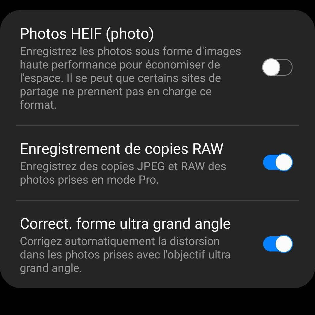 Pourquoi utiliser le format RAW ?