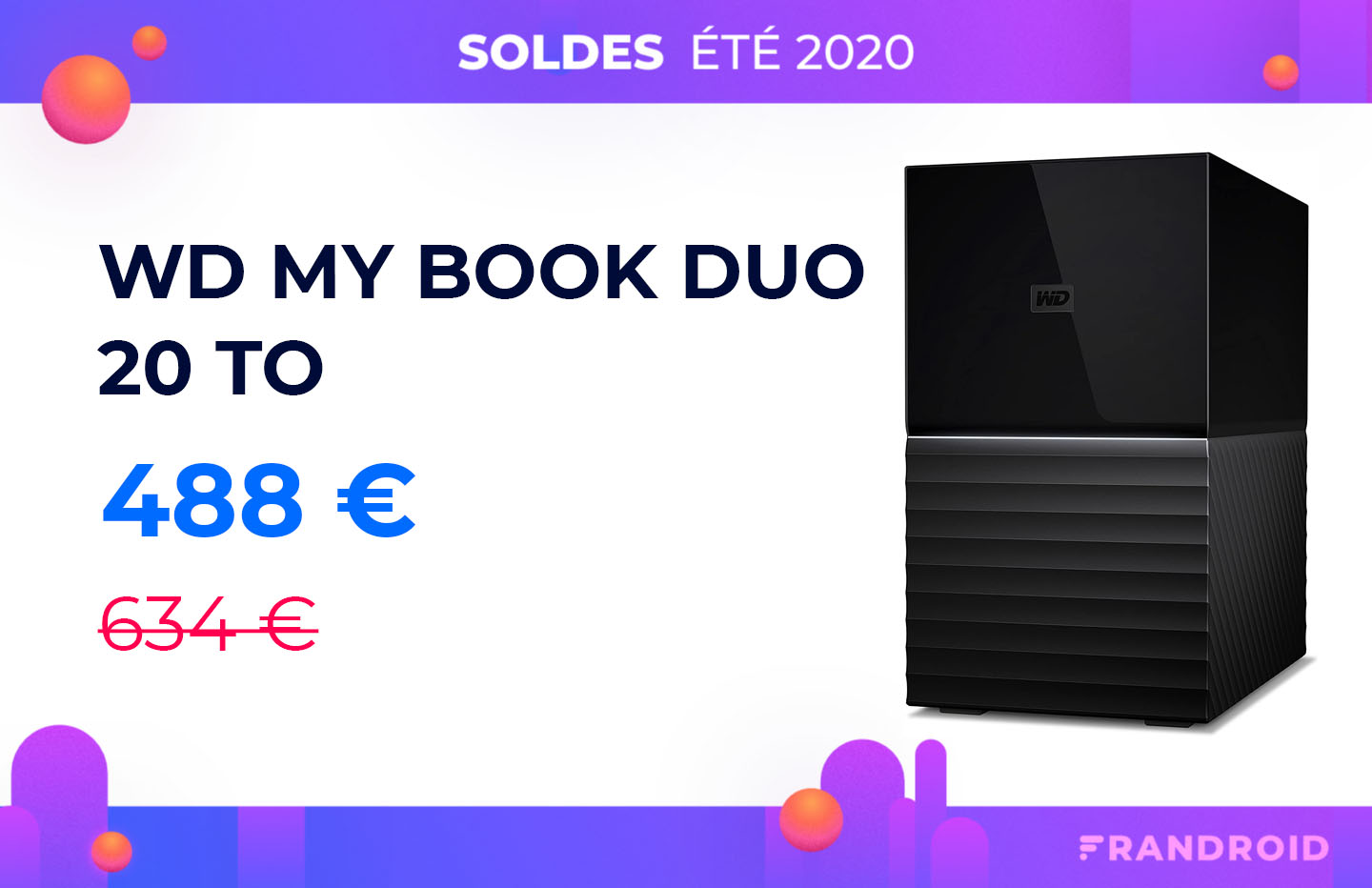 Moins de 40€ pour ce disque dur externe 2 To, l'offre est dingue
