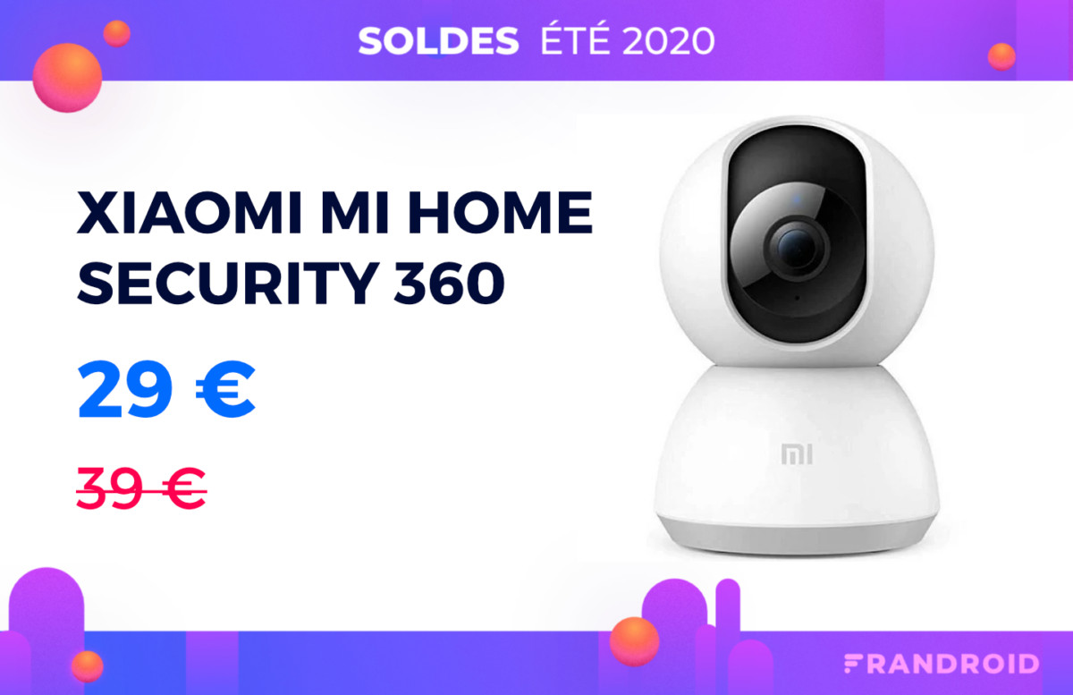 La Xiaomi Mi Home Security 360° est la caméra la plus abordable des soldes