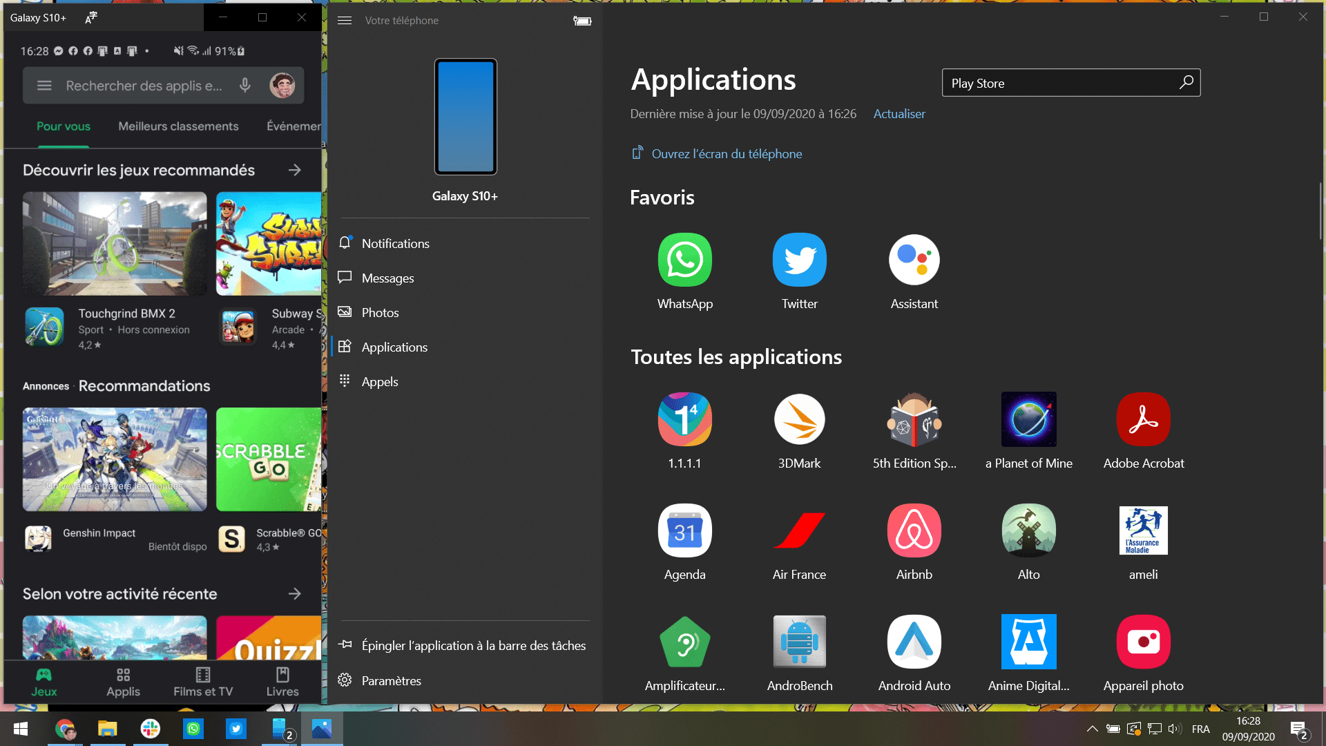 windows android apps