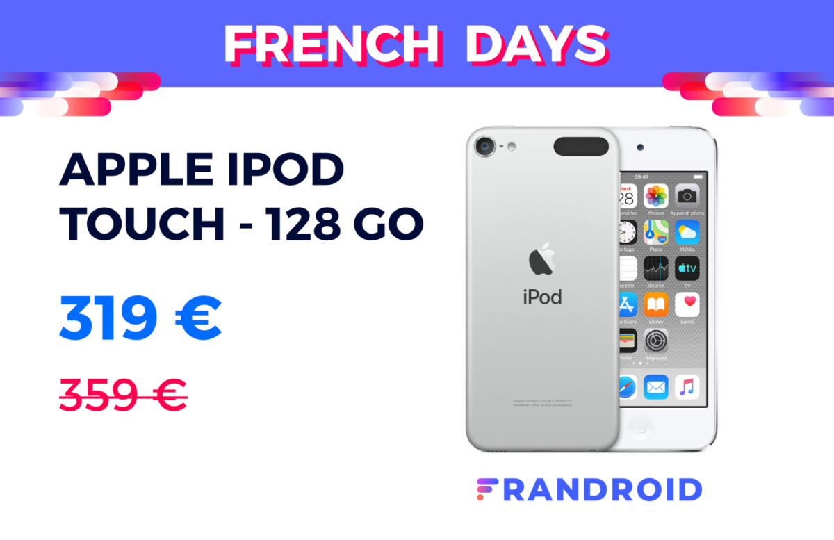 La version 128 Go de l&rsquo;Apple iPod touch baisse son prix pour les French Days