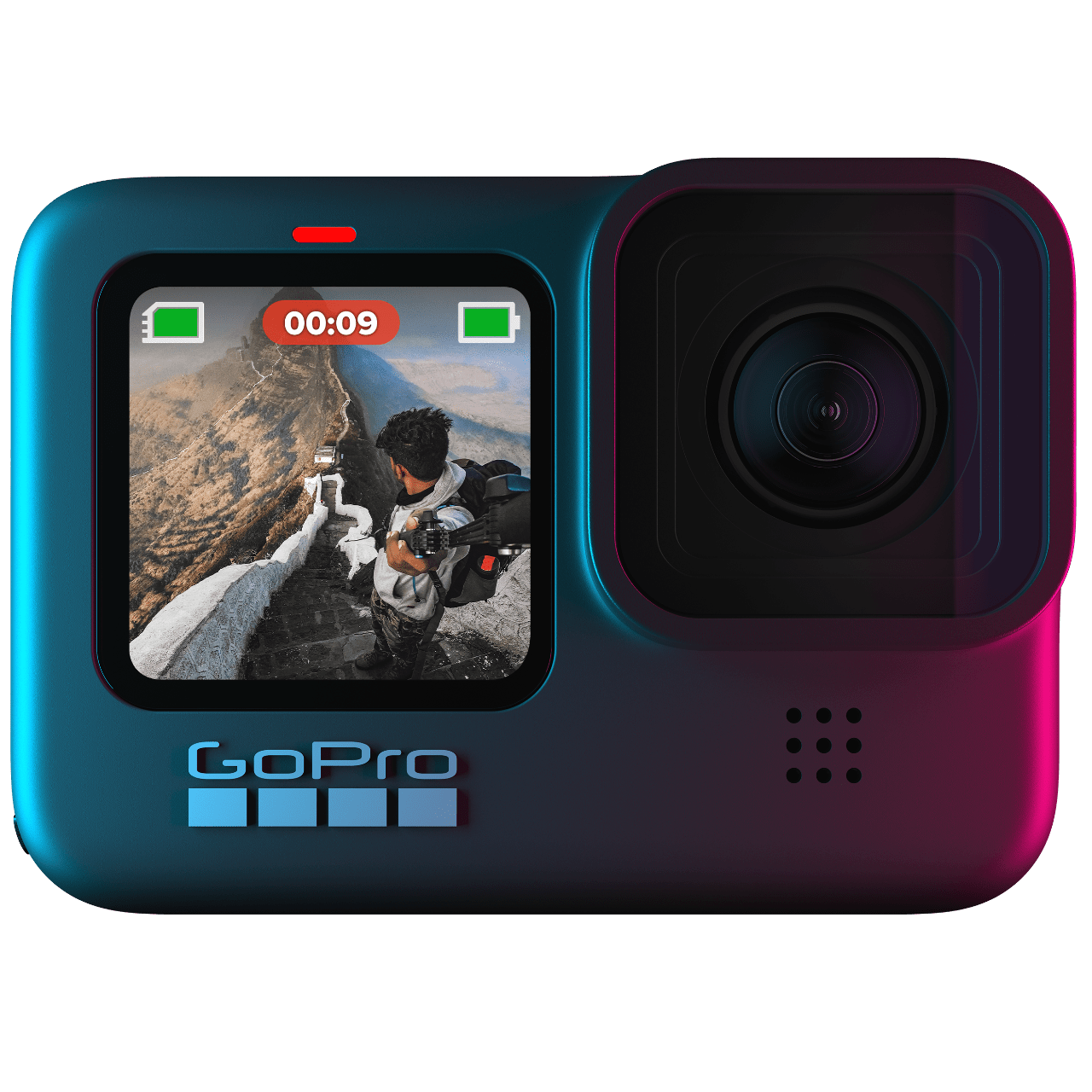 GoPro HERO 9 Black Action Camera 4K Video Waterproof Design (10M), Wi