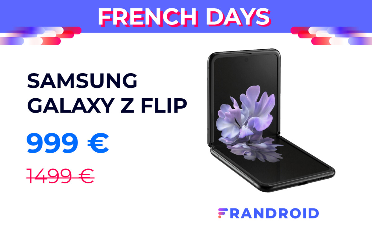 Le Samsung Galaxy Z Flip est à moins de 1 000 euros pour les French Days