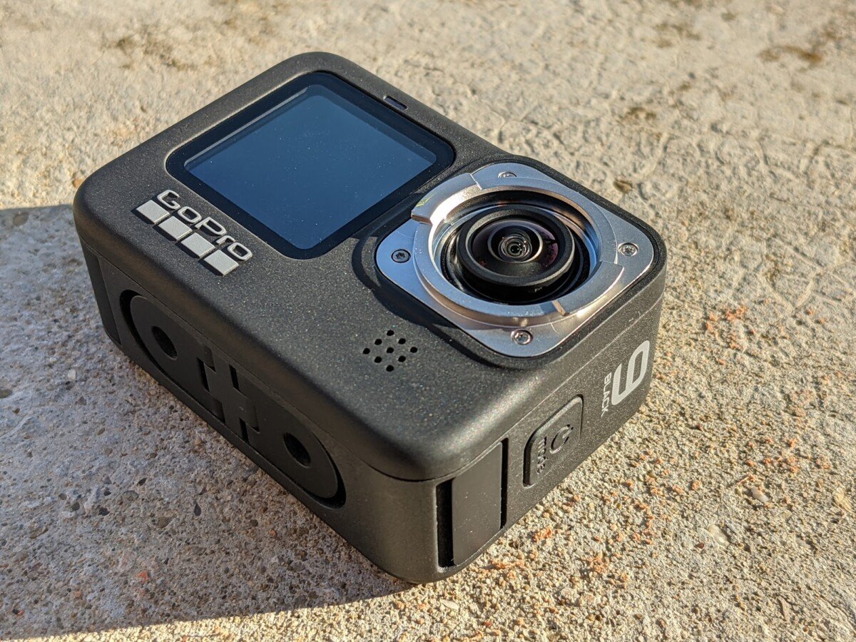 La GoPro Hero 9 Black sans sa lentille de protection