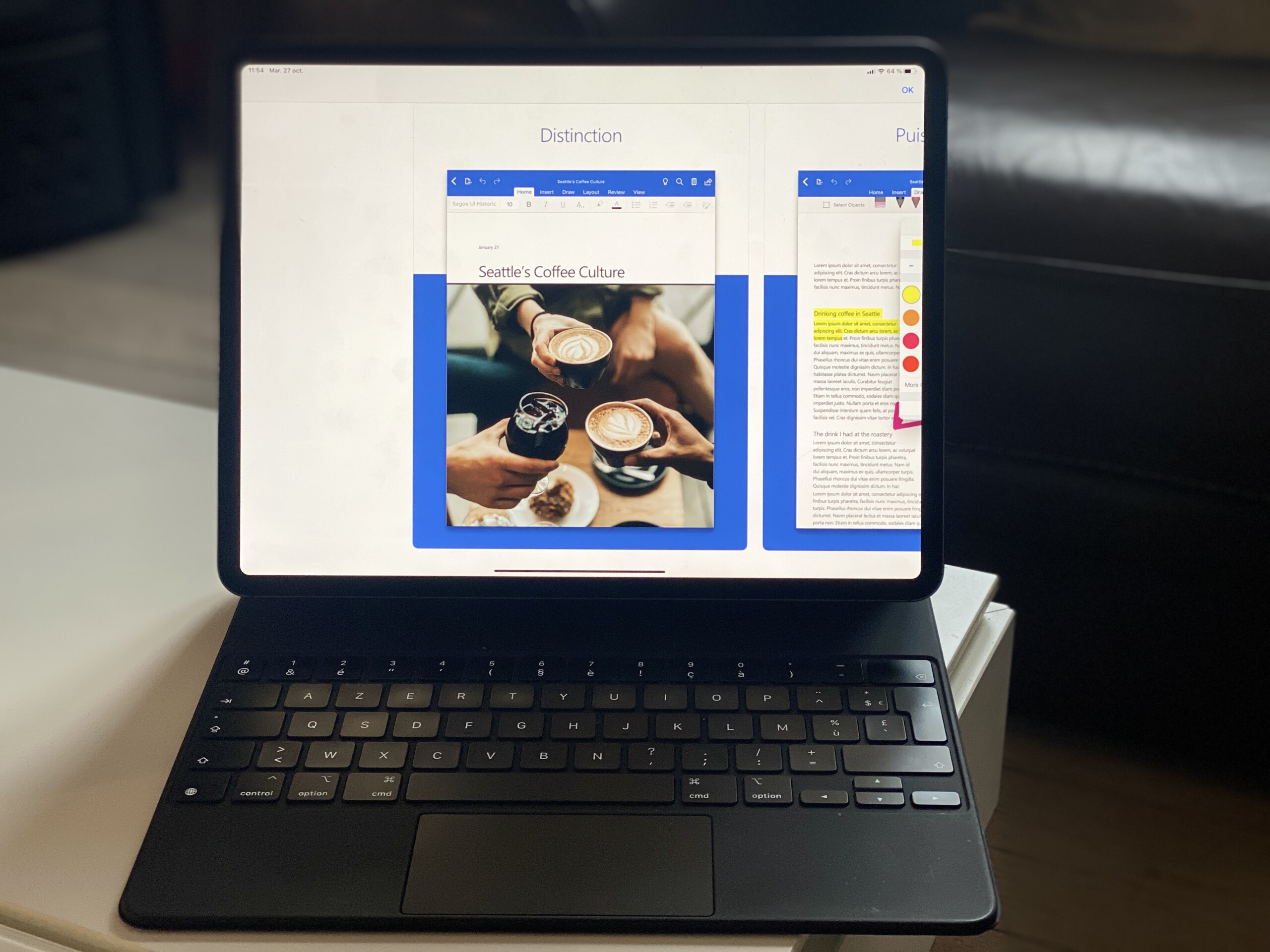 iPad : Microsoft Office fonctionne avec la souris et le trackpad