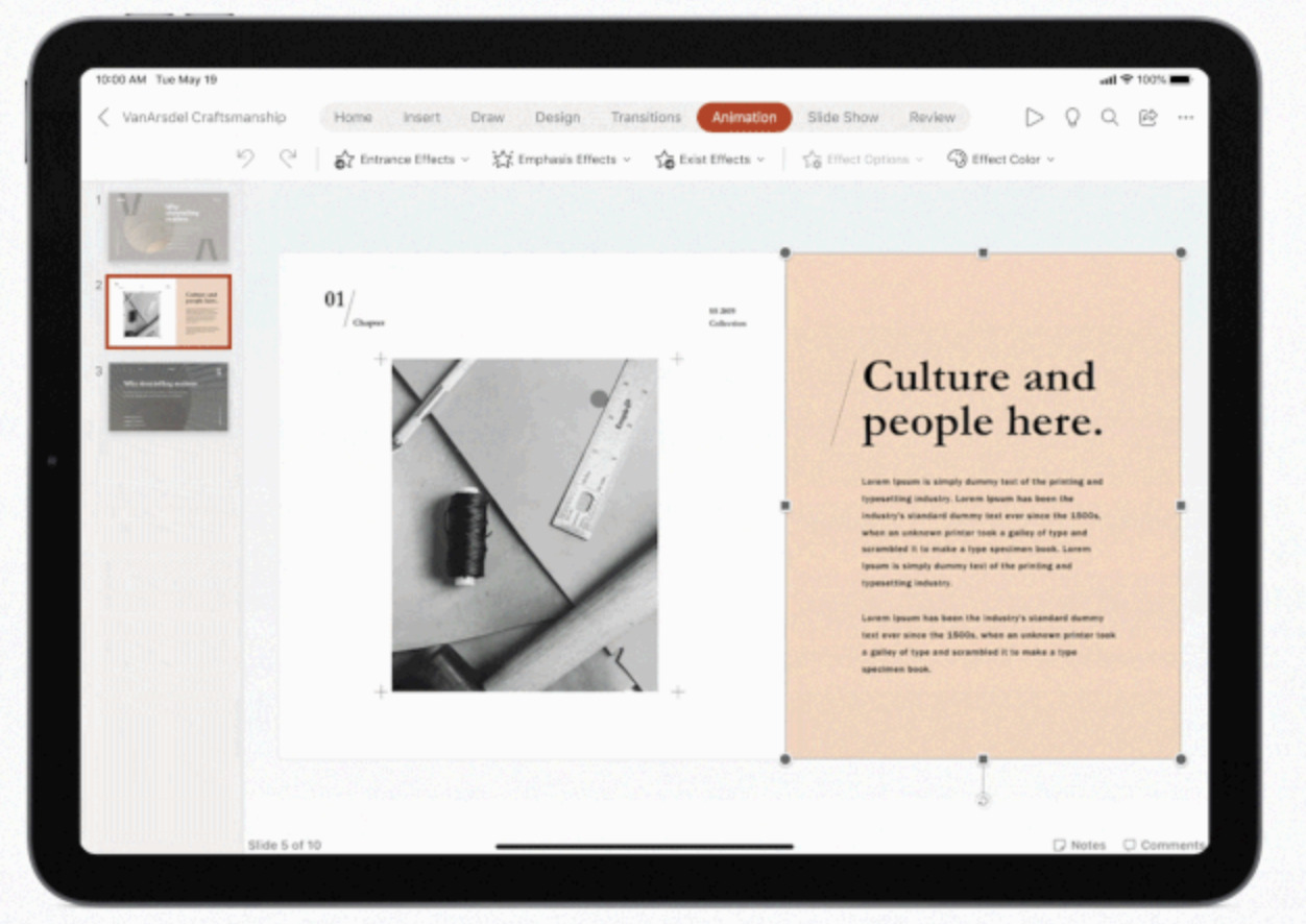 iPad : Microsoft Office fonctionne avec la souris et le trackpad désormais