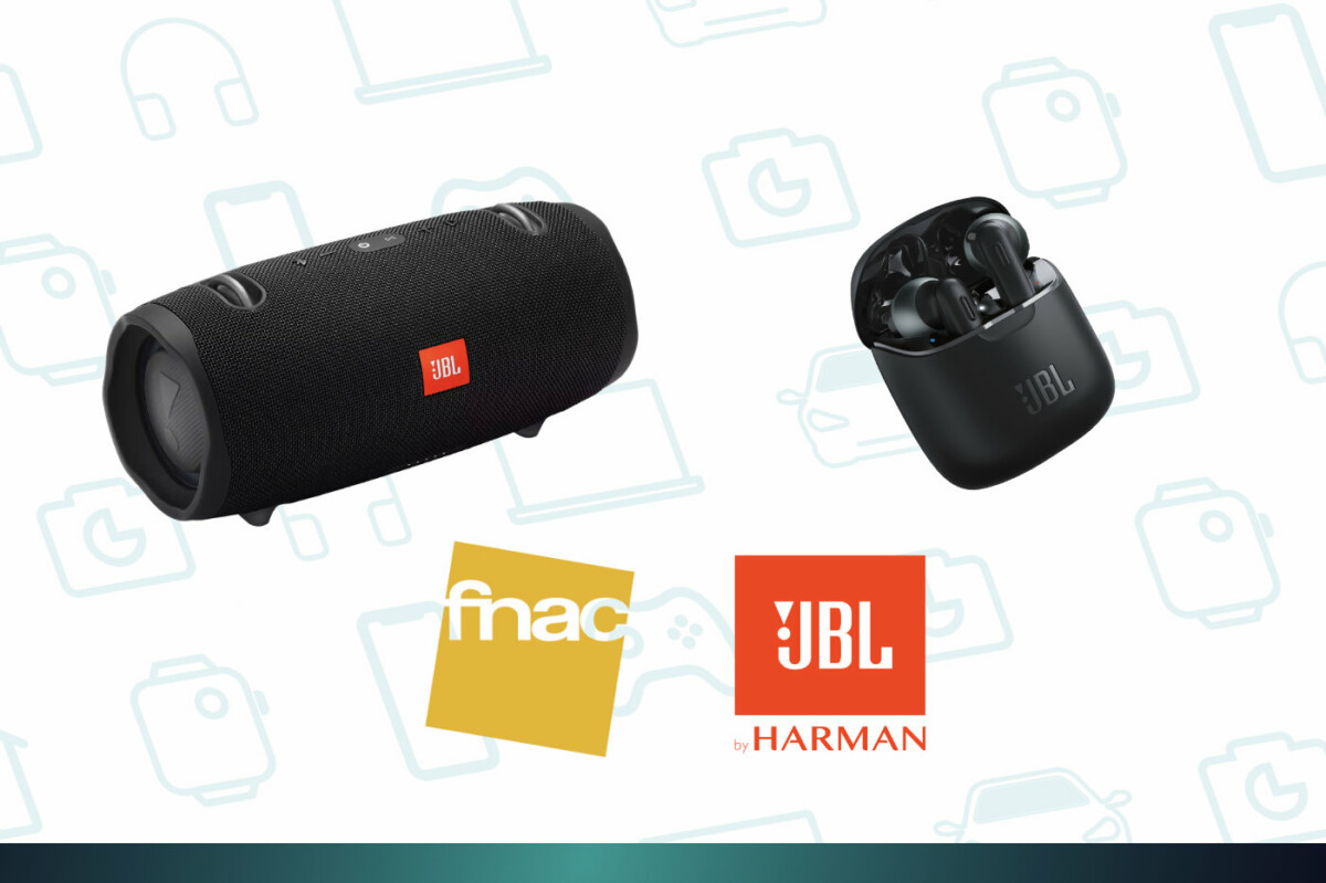 100 euros reduction on the JBL Xtreme 2, the JBL Tune 220TWS at 79.99
