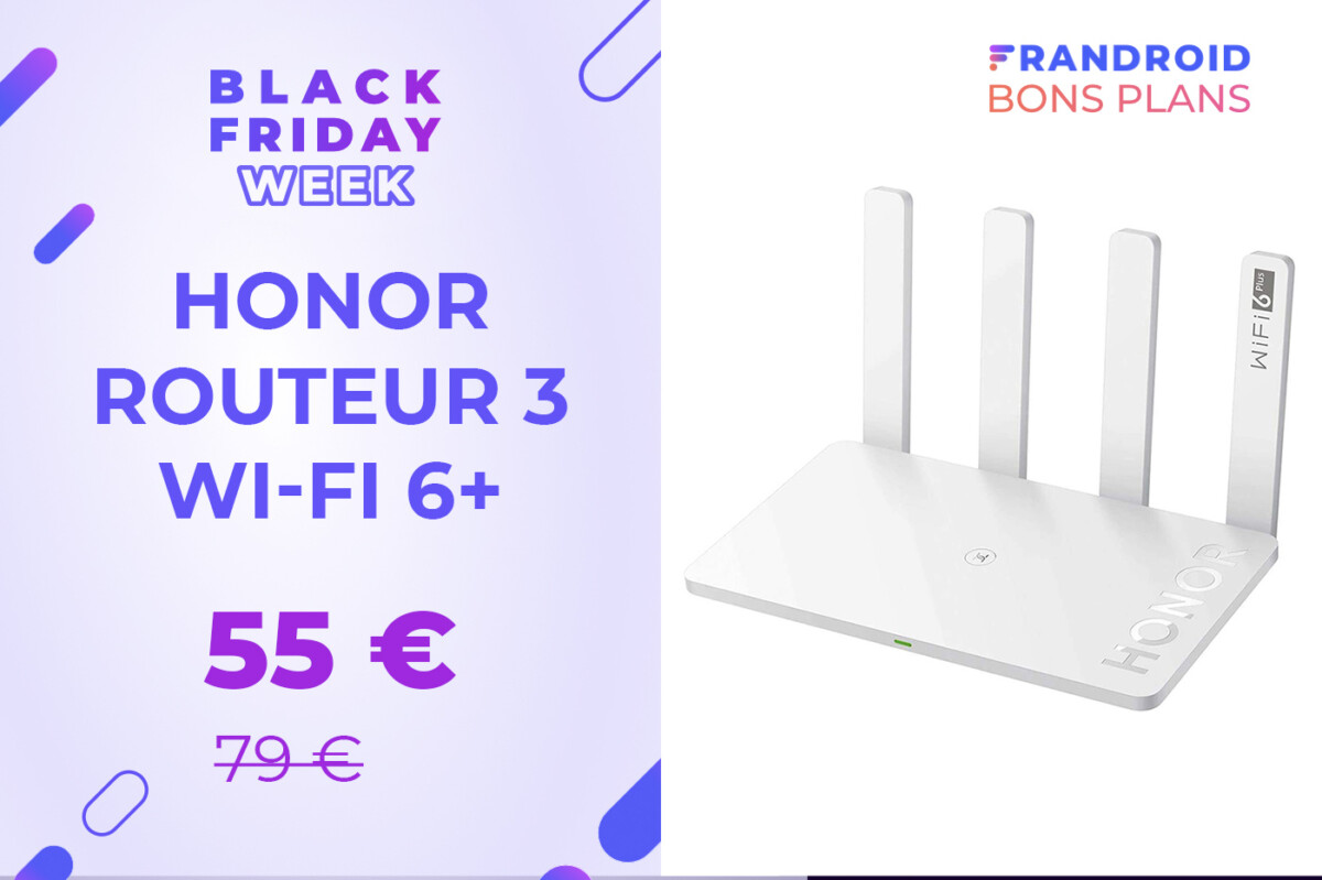 Ce routeur compatible Wi-Fi 6 n&rsquo;est qu&rsquo;à 55 € pour le Black Friday